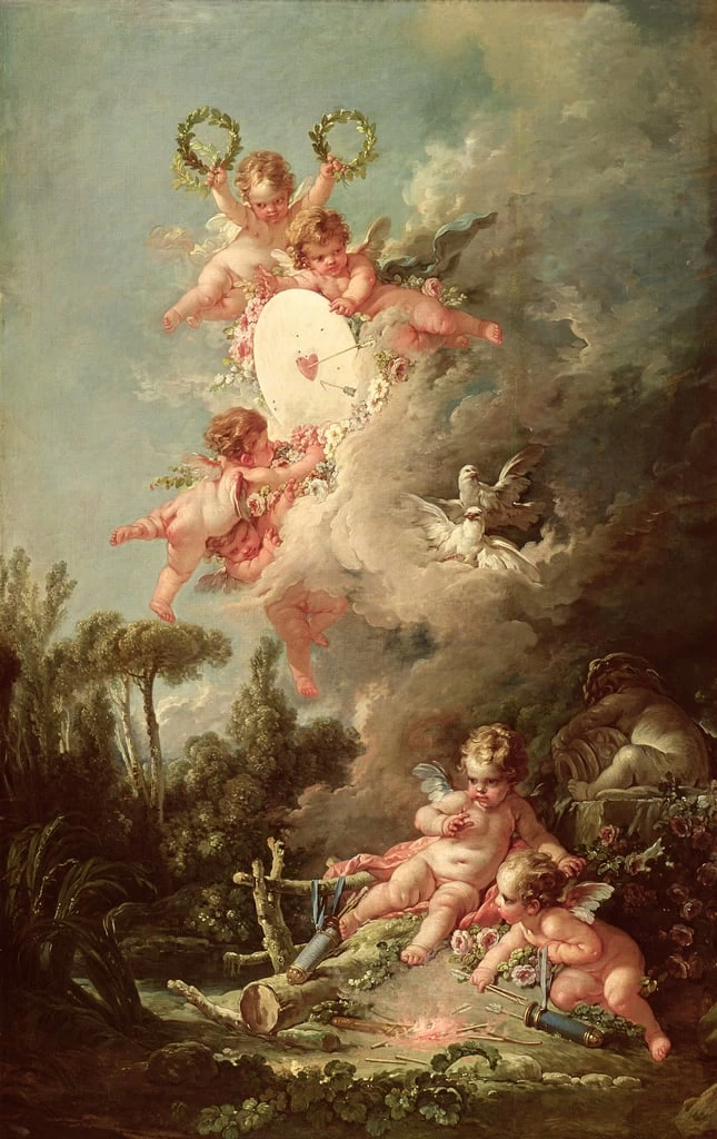 Obiettivo di Cupido - Louvre, Parigi